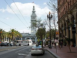 Trolejbus �koda 14 Tr SF byl verzí ur�enou pro San Francisco.