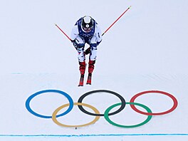 �eský skikrosový závodník Daniel Paulus. (21. února 2026)