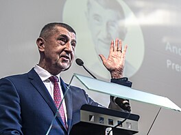 Premiér Andrej Babi� p�i p�edstavení hospodá�ské koncepce �esko: Zem� pro...