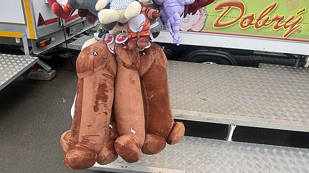 St�nky i letos l�kaj� na p�ehl�dku hra�ek, mezi kter�mi vis� tak� ply��ci p�ipom�naj�c� mu�sk� p�irozen�. (22. 2. 2026)