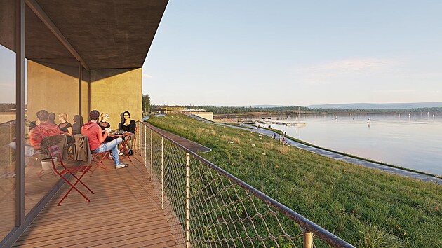 U jezera Most m� vyr�st modern� kemp.