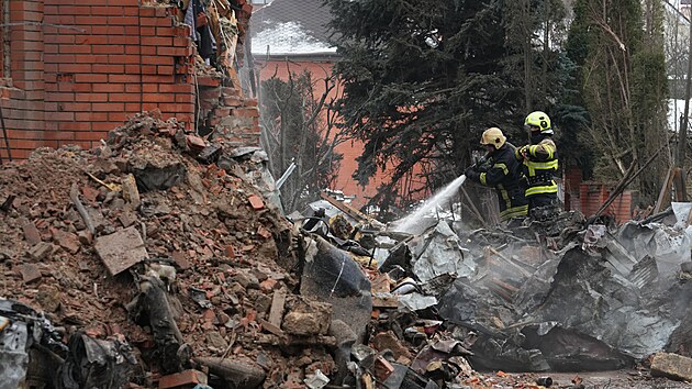 Dopady rusk�ho �toku na Kyjev. (22. �nora 2026)