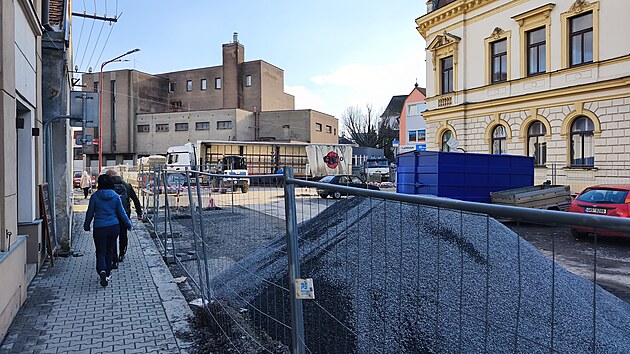 Rekonstrukce ulice Milady Hor�kov� prob�h� od podzimu 2023. (25. �nora 2026)