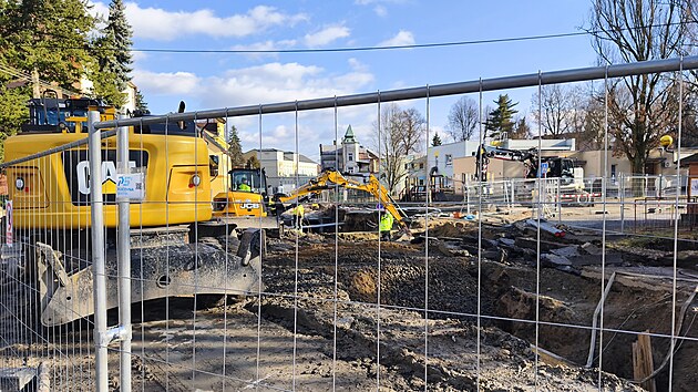 Rekonstrukce ulice Milady Hor�kov� prob�h� od podzimu 2023. (25. �nora 2026)