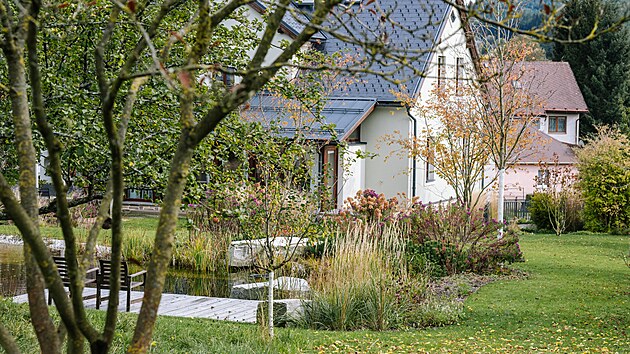 atelier Flera, zahrada, Leffler, podh���, �umava, Ka�persk� hory