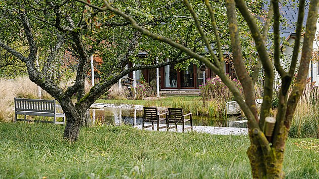 atelier Flera, zahrada, Leffler, podh���, �umava, Ka�persk� hory