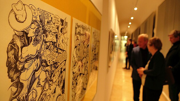 Do sout�e CS.KOMIKS.25 p�i�lo 76 prac�, nejv�ce v historii. Vystaveno jich je 29, v�etn� ocen�n�ch d�l.