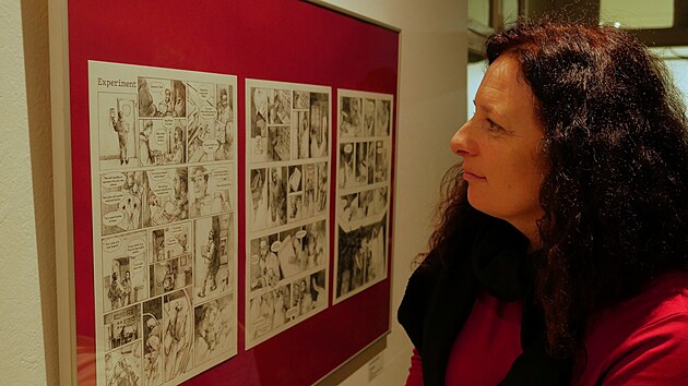 V�t�zn� pr�ce Hany Proch�zkov� zaujala porotu jak n�m�tem � t�m je velk� hmyz, tak precizn�m proveden�m kresby.