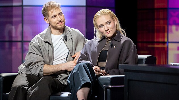 Nat�lie a Filip Taschlerovi v po�adu 7 p�d� Honzy D�dka (24. �nora 2026)