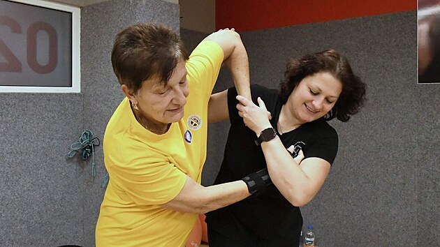 Kurzy sebeobrany jsou ur�en� hlavn� pro �eny a seniory.