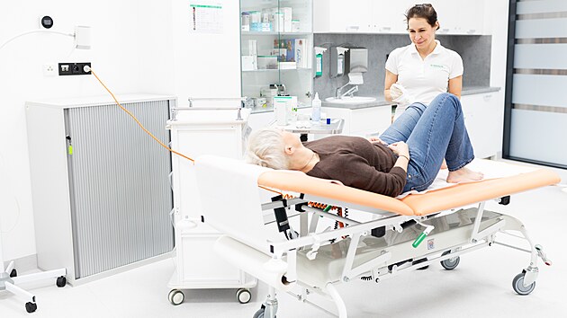 Pohled do ambulance Dialyza�n�ho st�ediska B. Braun Avitum v Olomouci.