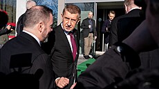 Nový ministr �ivotního prost�edí Igor �ervený se ujímá funkce. Uvedení...