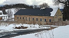 Zámek Palvínov le�í dva kilometry od Hartmanic. (18. února 2026)