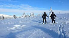 Policejní ly�a�ské hlídky p�sobí ji� sedmou sezonu v Beskydech a v Jeseníkách....