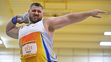 Joe Kovacs na mítinku Hv�zdy v Nehvizdech.