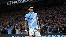 Dvougólový st�elec Nico O�Reilly z Manchesteru City slaví proti Newcastlu.
