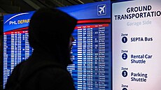 usa kalamita sníh filadelfie leti�t� letadlo