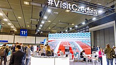 Stánek �eské republiky na Mezinárodním veletrhu cestovního ruchu ITB v Berlín�...