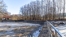 Bývalá hasi�ská nádr� v Hrádku nad Nisou se m�ní v biotop.