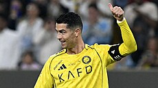 Portugalský fotbalista Cristiano Ronaldo v dresu an-Nasru.