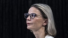 Ministryn� pro místní rozvoj Zuzana Mrázová p�i p�edstavení hospodá�ské...