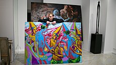 Michal Gratcl kombinuje ve své brn�nské Galerii Graciano obrazy, �perky a...