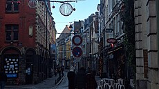 Historické centrum francouzského m�sta Lille (21. ledna 2026)