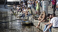 Pra�ské náplavky.