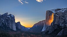 V únoru se v americkém Yosemitském národním parku ka�doro�n� odehrává p�írodní...