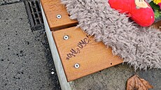 Lavi�ka vedle Mike�e je po�máraná. Prý to tak u� bylo.