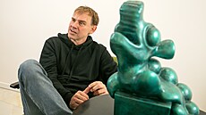 Galerista Michal Gratcl roz�í�il svou Galerii Graciano v Brn�.