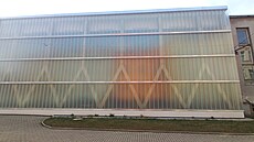 Sou�ástí první etapy modernizace chrudimské sportovní haly byla i p�ístavba...