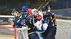 Ústí nad Labem, 21.2. 2026, Slovan Ústí nad Labem - HC Vrchlabí, 2 hokejová...