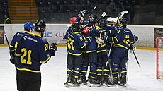 Ústí nad Labem, 21.2. 2026, Slovan Ústí nad Labem - HC Vrchlabí, 2 hokejová...