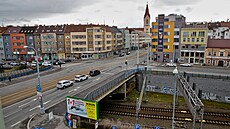 P�ipravovaná rekonstrukce plze�ské k�i�ovatky na Belánce v Plzni má p�inést...