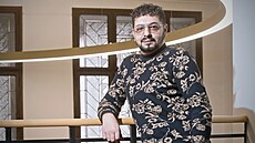 Romský aktivista a zakladatel spolku Ara Art David Ti�er. (16. února 2026)