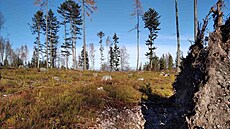 Vrch Ko�ka nedaleko Padr�ských rybník� v Brdech ukrývá v b�idlicích ve svém...