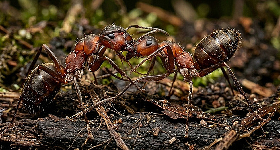 Mravenci bojují na �ivot a na smrt.