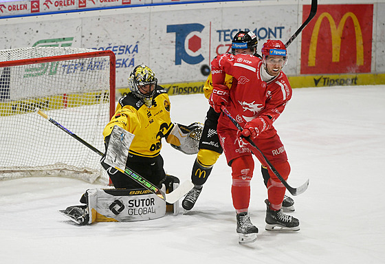 Litvínov, 4.3. 2026, Verva Litvínov - Ocelá�i T�inec, utkání hokejové...