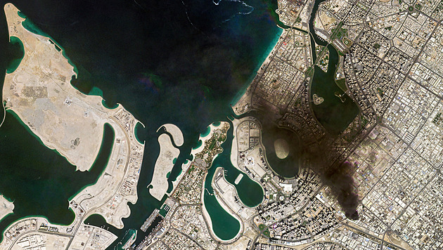 Z okna jsme viděli útok, protiraketové kryty tu nemají, líčí Češka z Emirátů