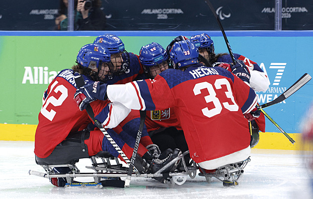 První trénink? Hrůza, líčí parahokejista Pátek. Na hrách už se začíná prosazovat
