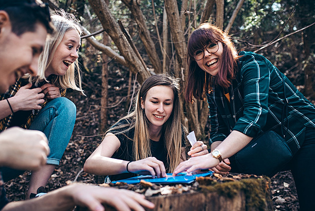 Venkovní úniková hra znamená i celodenní výlet. Okruh v České Kanadě má osm kilometrů