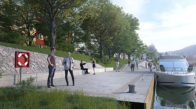 V Napajedlích rozšiřují přístaviště. Proti stavbě přístavu ale stojí žaloba