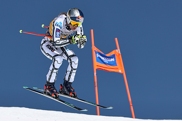 Ledecká opět mezi nejrychlejšími. Ve Val di Fassa dojela pátá v tréninku na sjezdy
