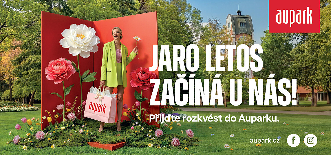 Jaro za�íná v Auparku. P�ij�te rozkvést i vy