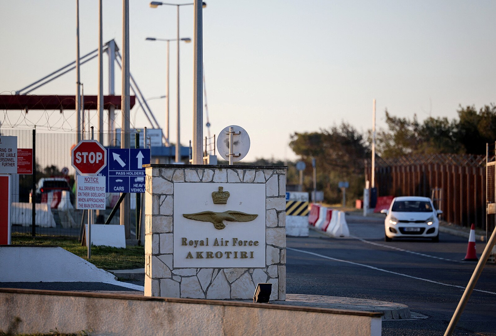 Britskou leteckou základnu na Kypru zasáhl dron