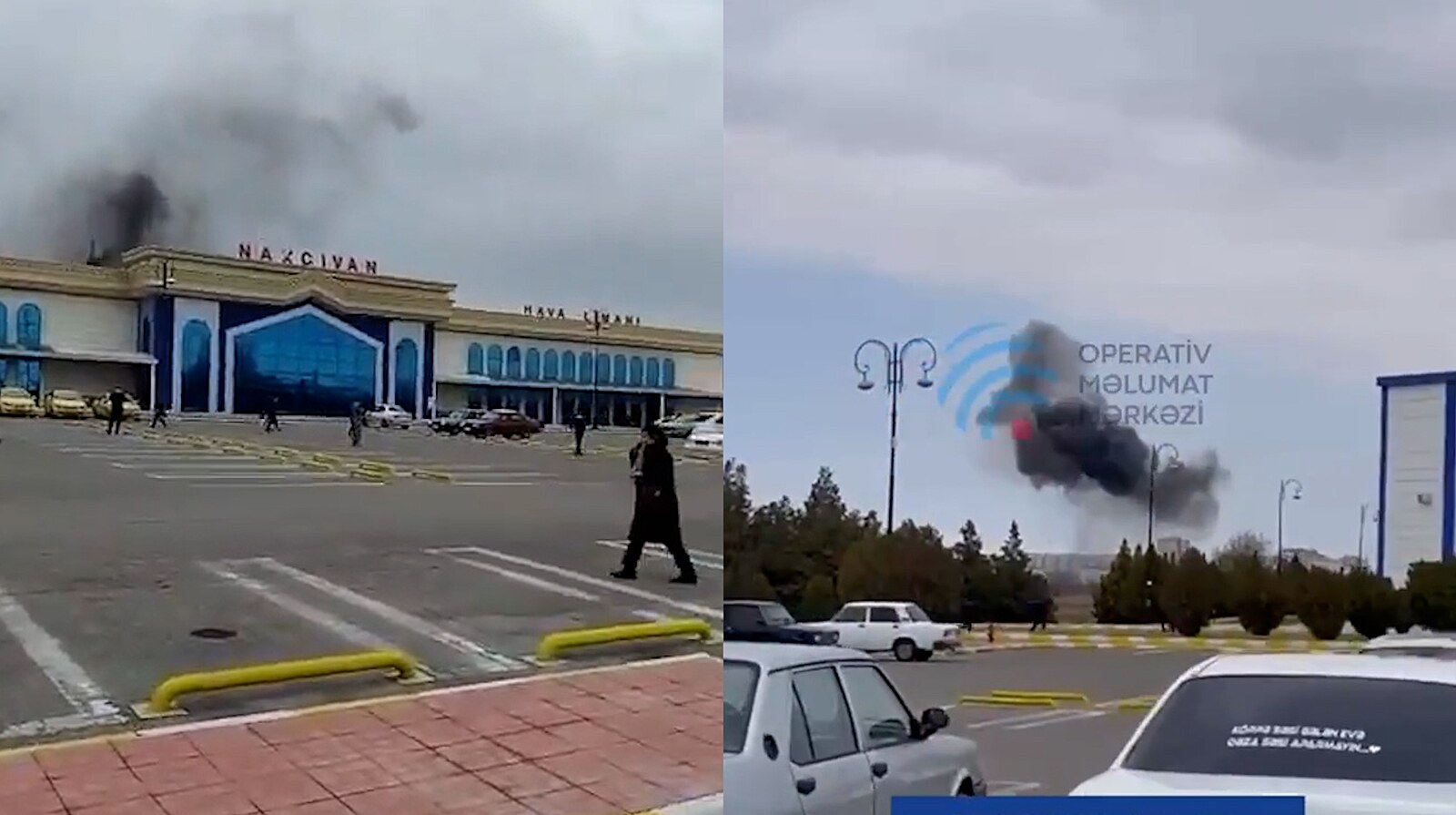 Dron vypuštěný z Íránu zasáhl letiště v ázerbájdžánské exklávě Nachičevan