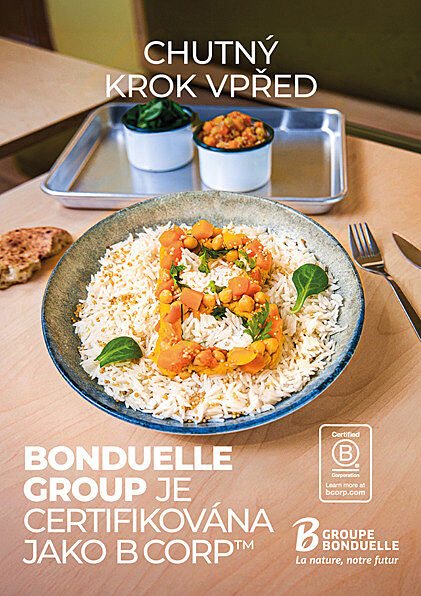 Skupina Bonduelle z�skala mezin�rodn� certifikaci B Corp�