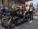 Na brn�nském výstavi�ti se koná do ned�le veletrh motocyklist� a �ty�kolek...