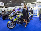 Na brn�nském výstavi�ti se koná do ned�le veletrh motocyklist� a �ty�kolek...